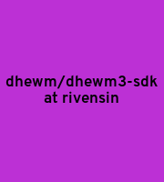 dhewm/dhewm3-sdk at rivensin
